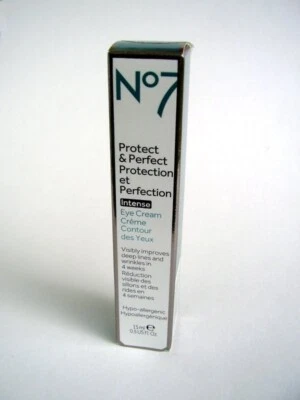 Creme para os olhos Boots No7 Protect & Perfect INTENSE - 15 ml 0,5 oz. Resultados em 4 semanas - Imagem 1 de 2