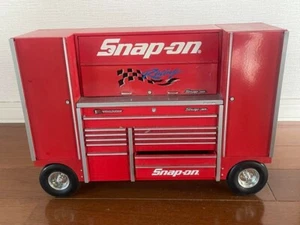 Snap-on Miniature Tool Box Wagon Mini Car Red USED NO BOX - Picture 1 of 20