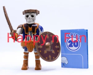 Playmobil ® Guerrier Squelette / Skeleton warrior Série 20 - Neuf - New - nuevo - Imagen 1 de 1