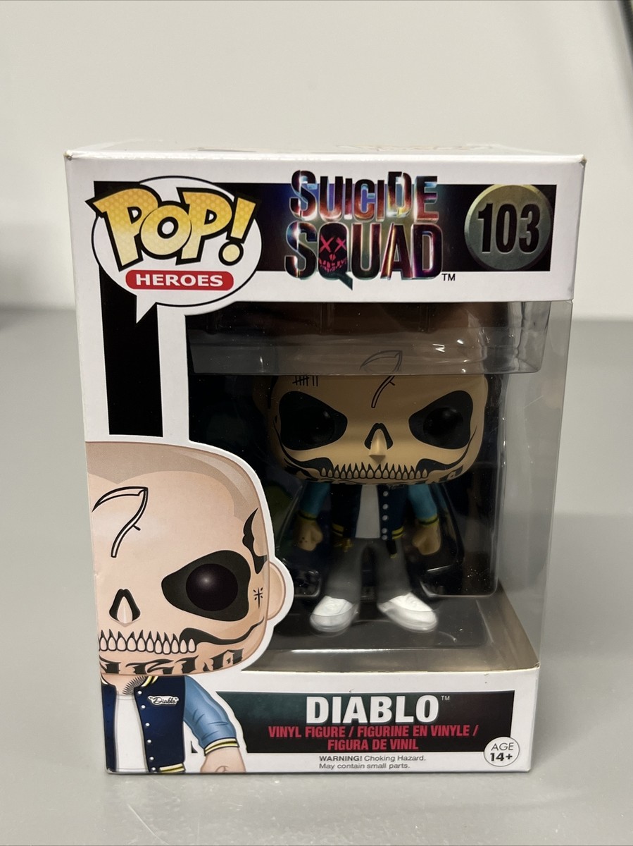 【FUNKO WACKY WOBBLER】El Diablo BlackSuit El Diablo Black Suit - Wacky Wobbler Funko action figure