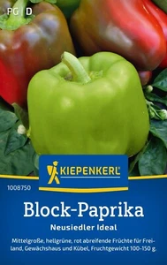 Blocco - Peperoni Neusiedler Ideal circa 30 semi 1008750 - Foto 1 di 2