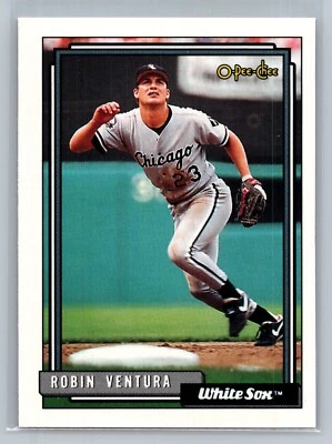 1992 O-Pee-Chee Robin Ventura #255 - Chicago White Sox - Canadian/French - Image 1 of 2
