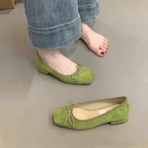 Womens Low Block Heel Single Shoes Elegant Fairy Pumps Ladies Mary Janes Sz - Picture 1 of 17