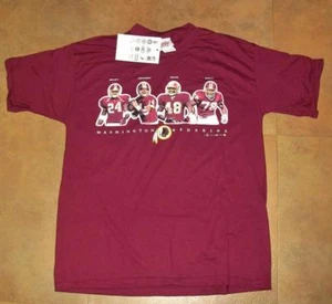 Washington Redskins shirt nwt sz Medium Mint NEW w tag TEAM shirt 90s dead stock - Picture 1 of 1