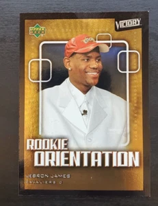 2003 Upper Deck Victory LeBron James Rookie Orientation #101 Cleveland Cavaliers - Picture 1 of 2