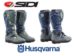 Husqvarna Sidi Crossfire 3 SRS Motorcycle MX Offroad Riding Boots Pick Size - Picture 1 of 1