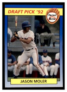 1992 Front Row Draft Picks #29 JASON MOLER Philadelphia Phillies ~G2B