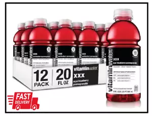 vitaminwater xxx electrolyte enhanced water w/vitamins açai-blueberry-pomegra... - Picture 1 of 3