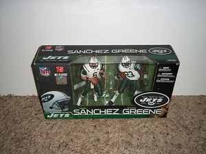 MCFARLANE 2010 MARK SANCHEZ & SHONN GREENE PAQUETE DE 2 FIGURAS DEPORTIVAS (NUEVO) - Imagen 1 de 3
