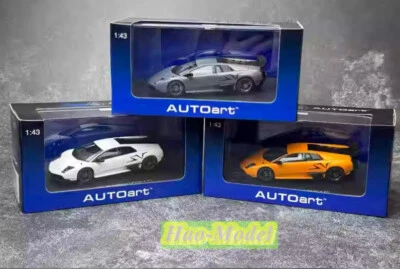 AutoArt 1/43 Lamborghini LP670-4SV Alloy Diecast Car Model Hobby Kids Toy Gray - Photo 1/4