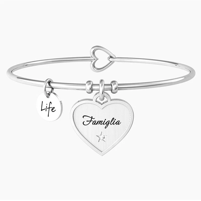 Bracciale Rigido Kidult Family Cuore Famiglia 732151 - Immagine 1 di 1