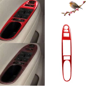 Carbon Fiber Window Control Panel Sticker Trim For Chevrolet COBALT 2005-2010 - Picture 1 of 12