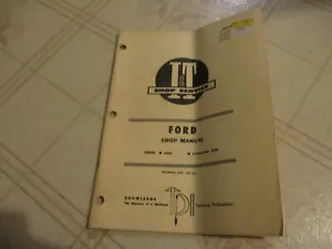 Ford 6000 & Commander 6000 Tractor i&t manual de servicio de reparación - Imagen 1 de 2