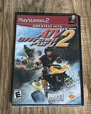 ATV Offroad Fury (Sony PlayStation 2, 2001) - New Sealed Greatest Hits PS2 - Image 1 of 3