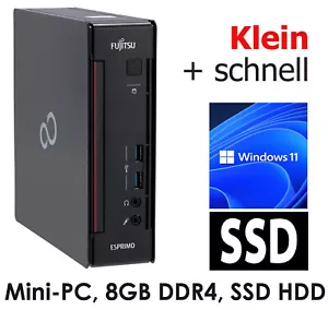 Mini Computer Q956 Intel i3 3100 MHz 8GB DDR4 128GB SSD USB 3.0 Windows 11 V340 - Picture 1 of 5