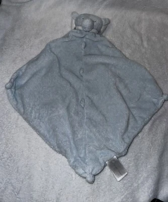 Angel Dear Baby Elefante Azul Peluche Lovey Manta de Seguridad Diamante  Foto 1 de 3