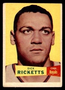 1957 Topps Basketball #8 Dick Ricketts PR