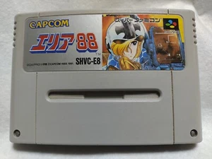 Super Famicom AREA 88 Cartridge Only Japan COMBINED SHIPPING - Picture 1 of 2