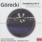 Henryk Górecki : Gorecki: Symphony No. 3 'Symphony of Sorrowful Songs' CD
