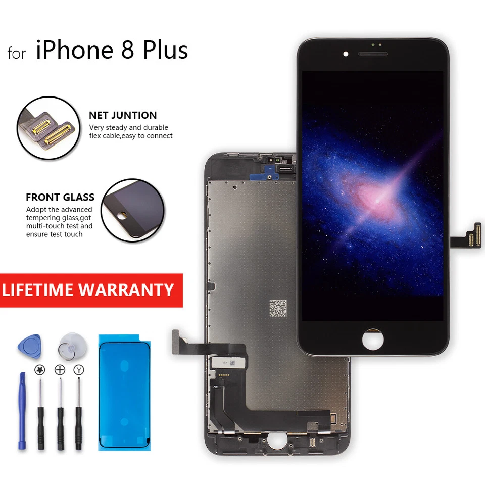 For iPhone 5 6 6S 7 8 Screen Replacement LCD Display 3D Touch Digitizer Assembly - Image 1 of 1
