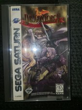 Dragon Force Sega Saturn NTSC MANUAL CART NO GAME