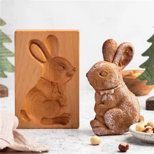 DIY Weihnachten Ostern Plätzchenformen Küche Schnitzen Lebkuchen Holzformen - Bild 1 von 30