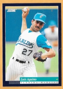 LUIS AQUINO FLORIDA MARLINS #255 - SCORE NM-MT 1994 - Picture 1 of 2