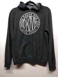 Dkny sweatshirt boys xl (18-20) Gray Hooded 030 - Picture 1 of 3