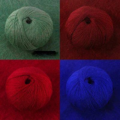 Hand knitting Hand-Knitted Woven Fur Wool Long Hair Mink Mink Fur String Ball - Image 1 of 4