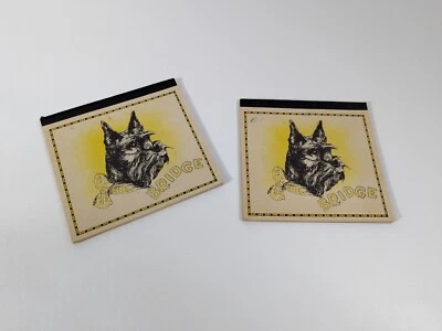 Marcador Bridge vintage y cuenta Scottish Terrier perro MCM Foto 1 de 4