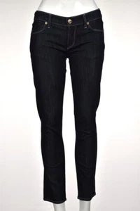 Rich &Skinny Womens Jeans Size 26 Dark Blue Straight Cotton Cropped Denim Pants - Bild 1 von 5