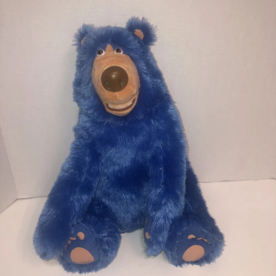 Wonder Park Animated Movie HUGGABLE BOOMER Large Blue Bear Plush Amusement - Image 1 of 4