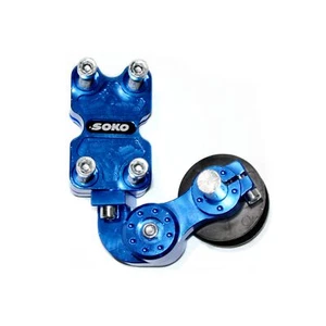 Tensor de cadena ajustable de aleación universal azul PIT Trail bicicleta de tierra - Imagen 1 de 8