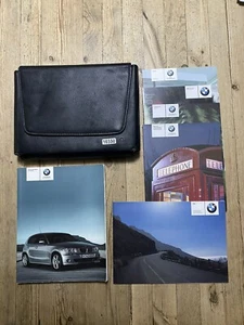 2004-2007 BMW 1 SERIES OWNERS MANUAL HANDBOOK AND WALLET 2004 Ref16550 - Picture 1 of 21