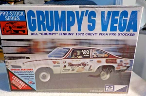 MPC Bill Grumpy Jenkins 1972 Chevy Vega Pro Stocker kit modelo 1:25 (MPC877) - Imagen 1 de 5