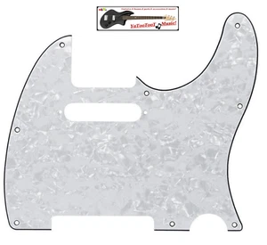 Nuevo Golpeador TELECASTER Pearl Blanco para Guitarra TV - Imagen 1 de 3