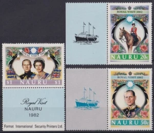 F-EX24744 NAURU MNH 1982 ELIZABETH II ROYAL VISIT.  - Picture 1 of 1