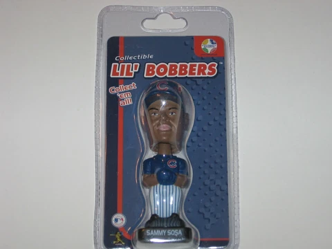 Sammy Sosa / Chicago Cubs 4" Lil' Bobber - Mini Bobblehead Bobble Doll FREE S&H! Cover