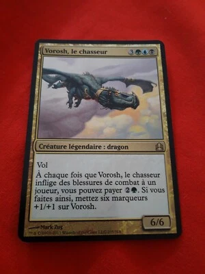 Vorosh The Hunter Commander Oversized Foil Card Magic MTG VF FR - Image 1 of 2
