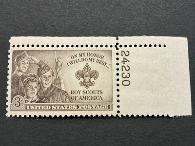 1950 U.S. 3c Boy Scouts of America Sc# 995 Single Stamp MNH OG - Image 1 of 3