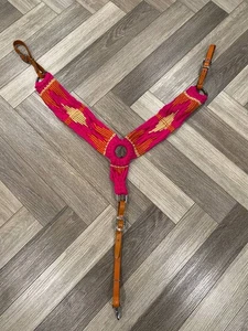 Showman Collare Seno Multifilo Lana Mohair - Design Southwest Scatola Aperta - Foto 1 di 4