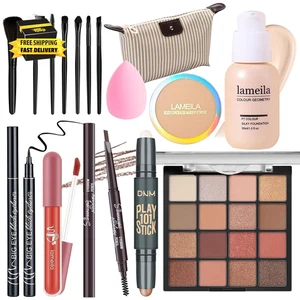 Makeup Set Full Kit for Girls Teens Women, Makeup Present Set, Includes Eyeshado - Picture 1 of 7