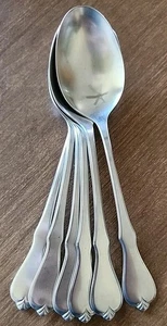 6-Oneida AMERICAN FREEDOM Soup Spoons 6 3/4" Stainless Flatware Rogers Premier - Picture 1 of 4