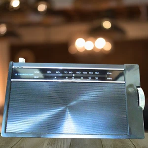 Vintage Mitsubishi Electric 8X-535 AM SW Transistorradio Japan getestet funktioniert - Bild 1 von 14