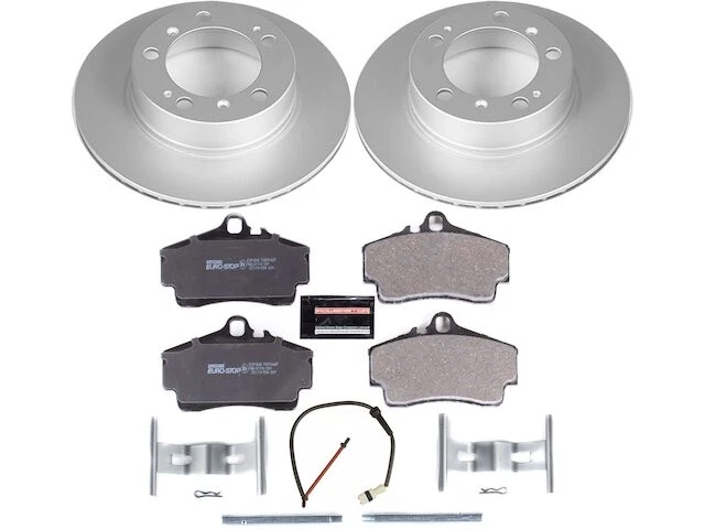 Kit de pastillas de freno trasero y rotor para Porsche Boxster 1997-2004 2,7 L H6 1998 VW765QR Foto 1 de 1