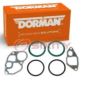 Dorman Engine Oil Cooler Gasket Set for 1999-2003 Ford F-350 Super Duty 7.3L mv - Picture 1 of 5