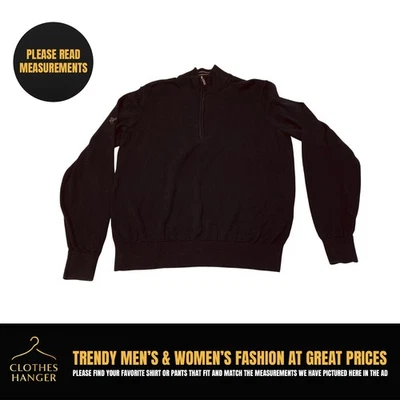 Pullover Ashworth Performance Golf 1/4 Cremallera Hombre Pequeño Ligero Negro 7269 Foto 1 de 4