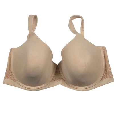 Sujetador con aros de encaje cobertura completa Leading Lady Brigitte talla 42DD 5214 desnudo nuevo sin etiquetas Foto 1 de 4