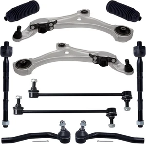 10Pcs Suspension Kit Fit For 2011-2017 Ni-ssan Quest, 2 Front Lower Co - Picture 1 of 7