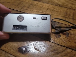 Minolta 16 Model P 1960s Subminiature Spy Camera Original Green Case Vintage - Picture 1 of 8